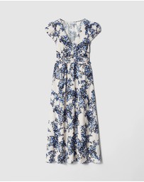 & Other Stories - Bubble-Sleeve Midi Dress