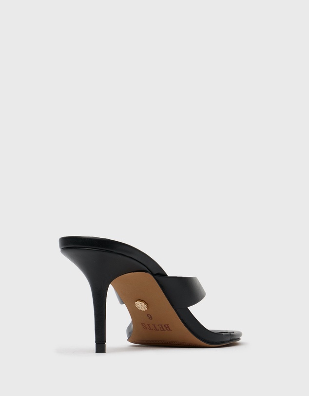 Betts - Ruby Leather Thong Mule Sandals