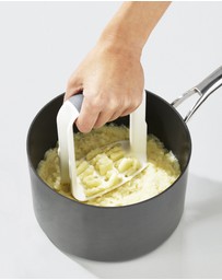 Joseph Joseph - Easy-Mash™ Ergonomic Potato Masher (White)