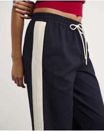 Jag - Canvas Contrast Pant