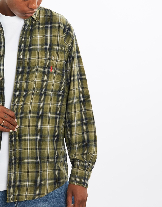 Vintage by The Real Deal - Pre Loved - Vintage 90s Polo Ralph Lauren Flannelette Button Up Shirt