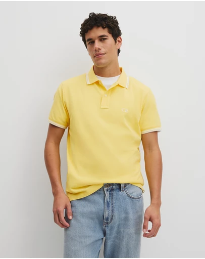 Country Road - Australian Cotton Cr Logo Pique Polo
