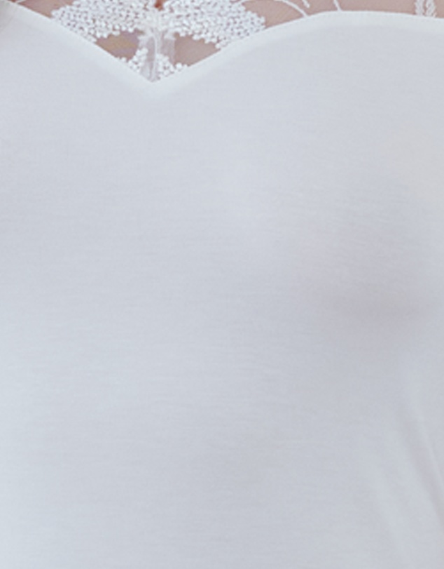 Oh!Zuza - Short Viscose Nightie with Embroidery