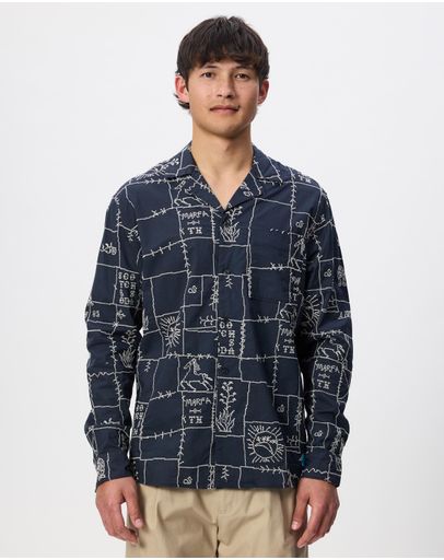 Marfa Cross Stitch Carbon