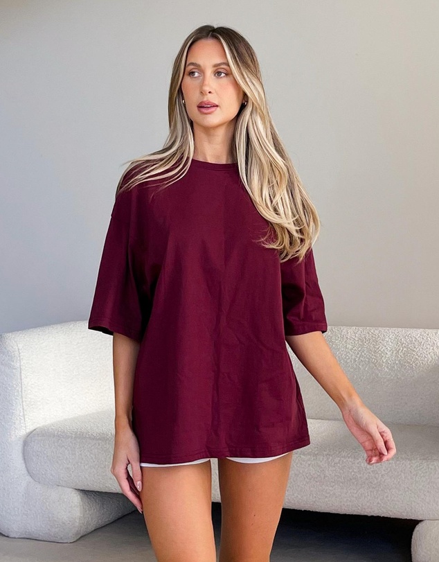 Dazie - The Classic Cotton Oversized Tee