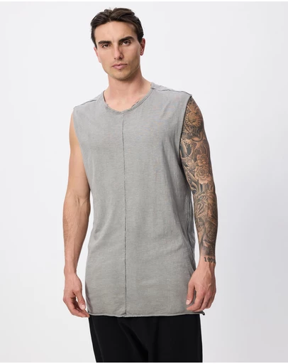 Surrounded By Ghosts - The Minium Cotton Muscle T-Shirt