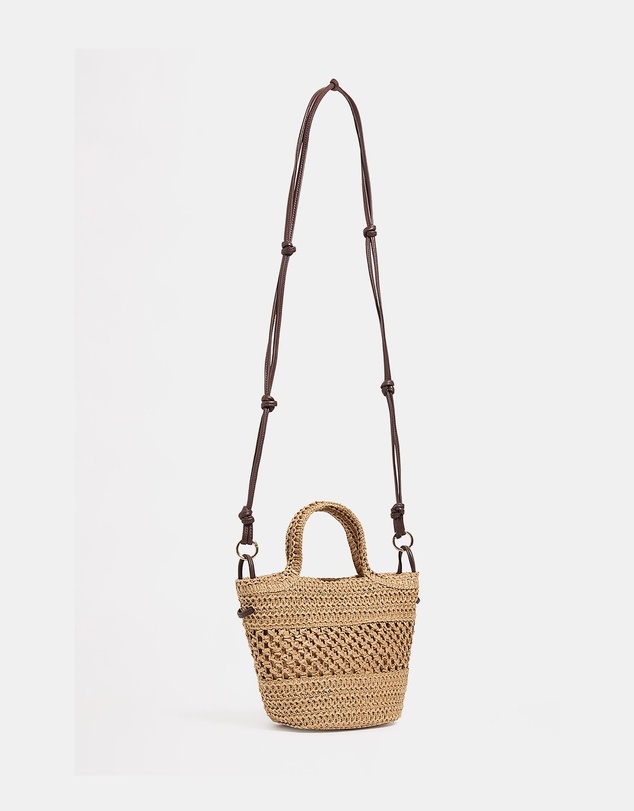 Seafolly - Micro Raffia Basket Bag