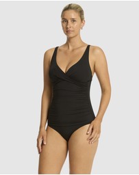 Sea Level Australia - Essentials Cross Front Tankini Top