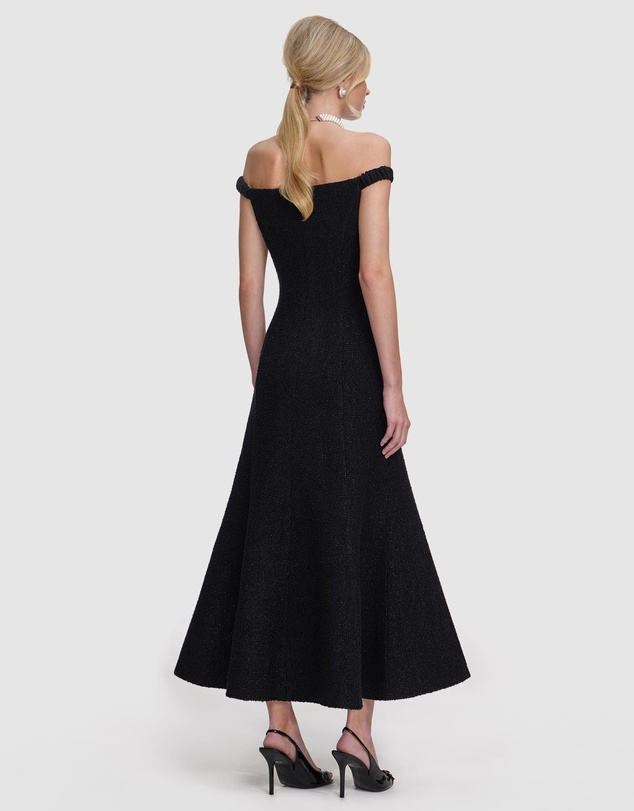 Self Portrait - Boucle Midi Dress