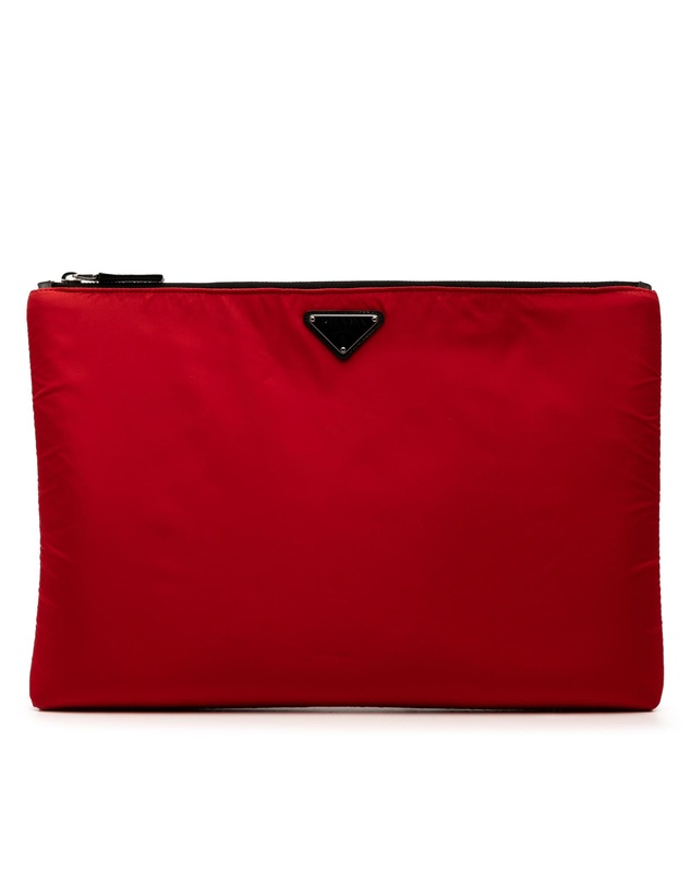 Pre-Loved by Azura Reborn - Pre-Loved Tessuto Soft Zip Clutch