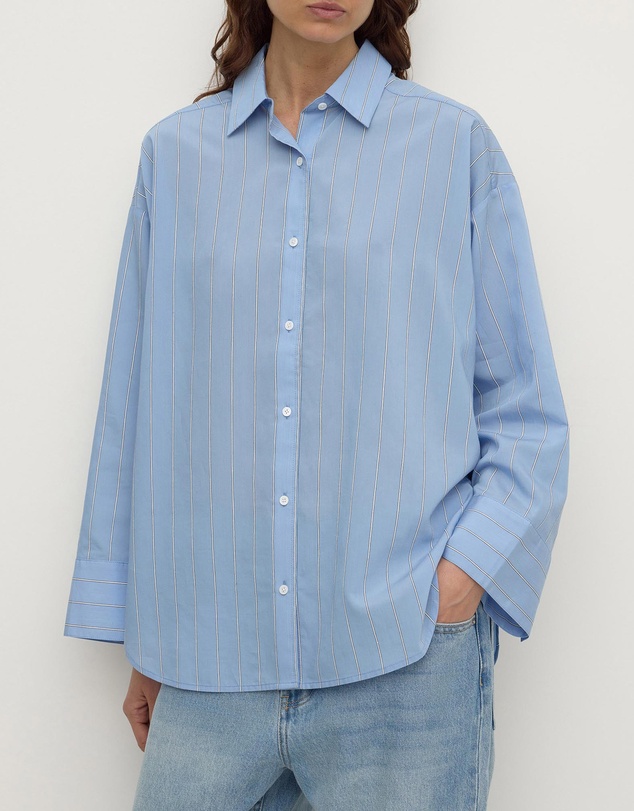Assembly Label - Delaney Italian Stripe Shirt