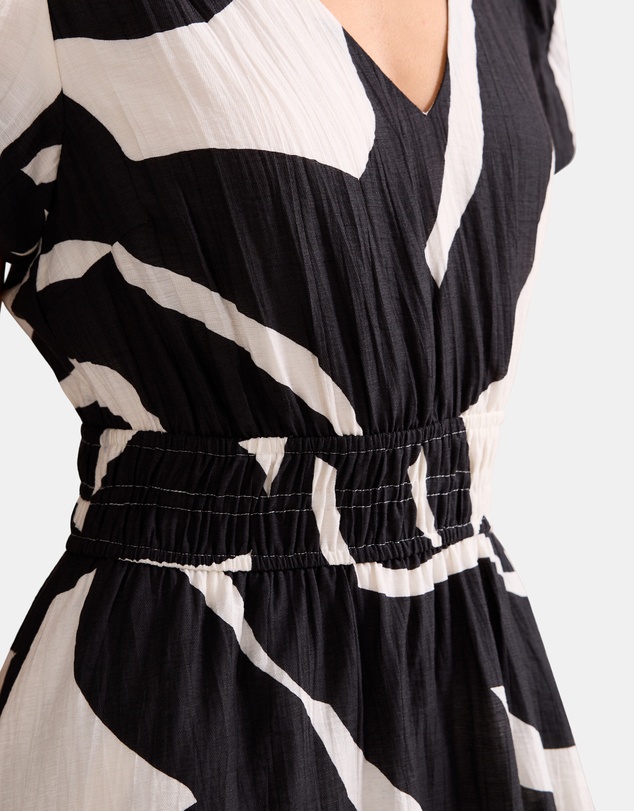 Forever New - Mara Puff Sleeves Midi Dress