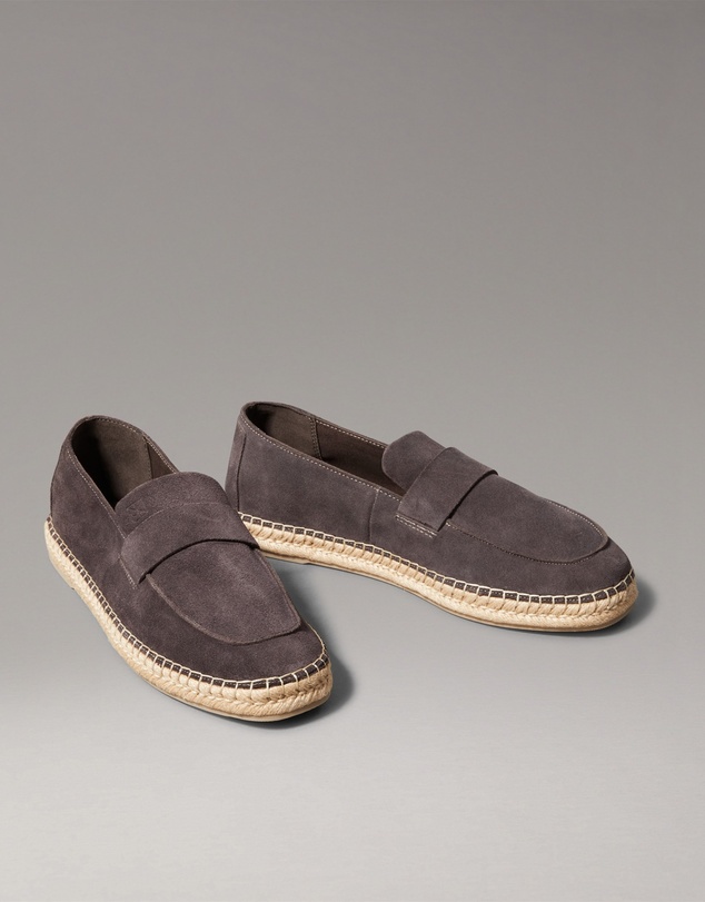 Calvin Klein - Carlos Suede Espadrille Loafers