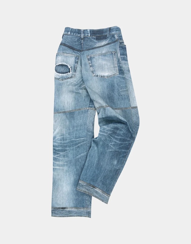 Andersson Bell - Custom-Like Printed Denim Pants - Unisex