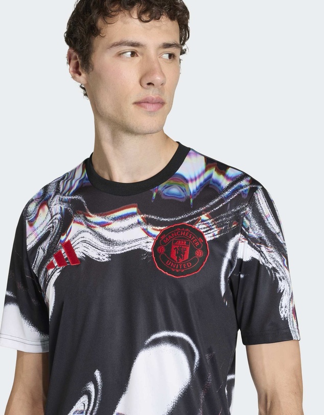 adidas Performance - Manchester United 25/26 Pre Match Football Jersey Mens