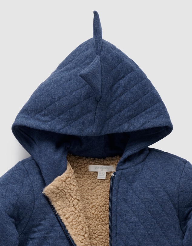 Purebaby - Quilted Dragon Jacket -Kids-Babies