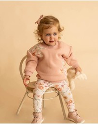 Bebe by Minihaha - Emmy Flowers Sweatshirt - Babies