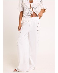 Subtitled - Lupe Embroidered Pants