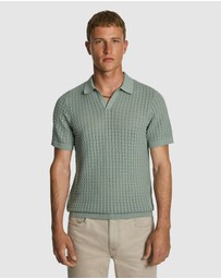 yd. - Ned Knitted Polo Shirt