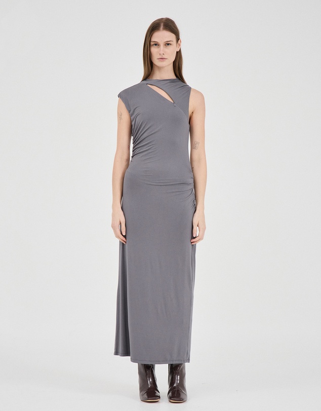 FRIEND of AUDREY - Ari Ruched Jersey Dress