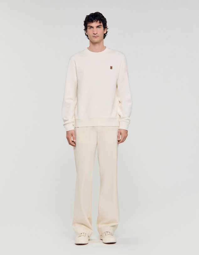 Sandro - Crewneck Patch 4S Sweatshirt