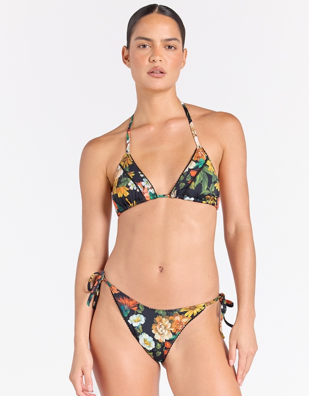 Poolside Paradiso - Fiorella Holiday Bikini Bottom - Black