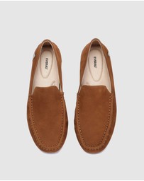 EVERAU - EverAU Ugg Morris Men Cow Leather Upper Moccasins