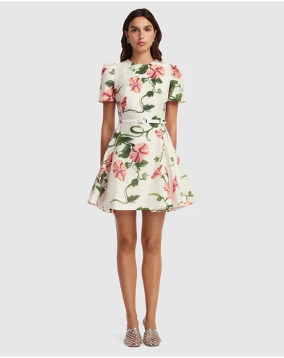 LEO LIN - Elyse Short Sleeve Mini Dress