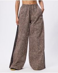 adidas Originals - Firebird Oversized Allover Print Denim Pants