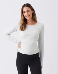 Ripe Maternity - Organic Cotton Ruched Top