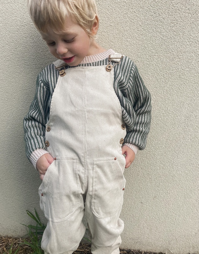 WITH LOVE FOR KIDS - Hudson Cord Overalls - Babies - Kids
