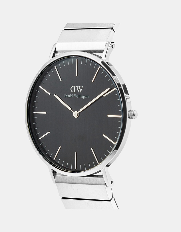 Daniel Wellington - Classic 40mm Sterling Piano Brushed Onyx