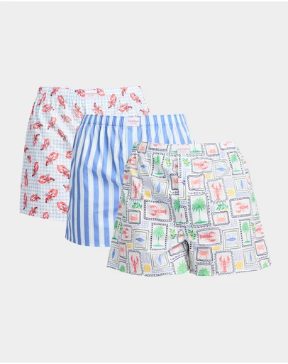 Mitch Dowd - Mitchdowd Cray Pots Cotton Boxers 3 Pack