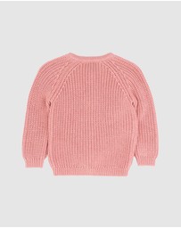 Bebe by Minihaha - Gemma Organic Chunky Rib Cardigan - Babies