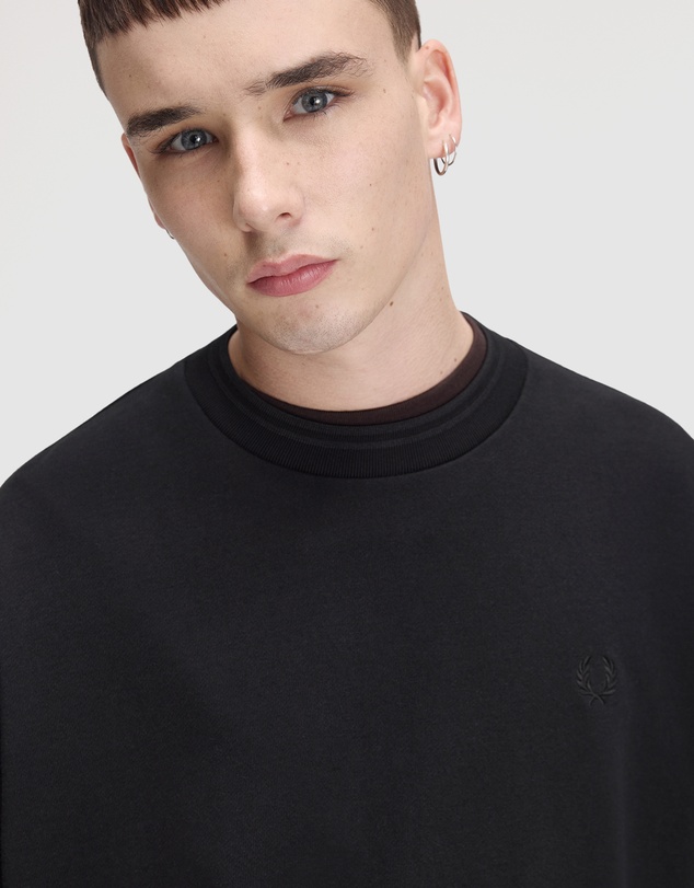 Fred Perry - M3497 Oversized Tipped Sweatshirt