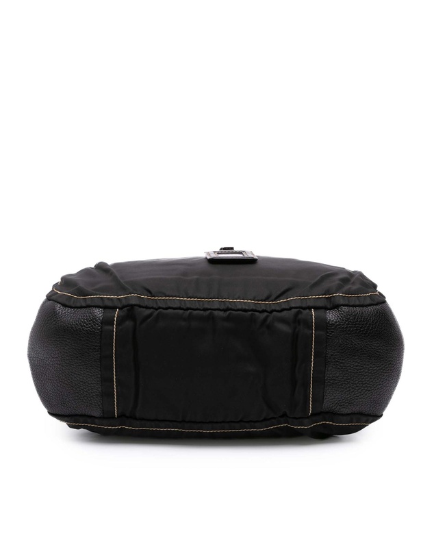 Pre-Loved by Azura Reborn - Pre-Loved Leather and Tessuto Shoulder Bag