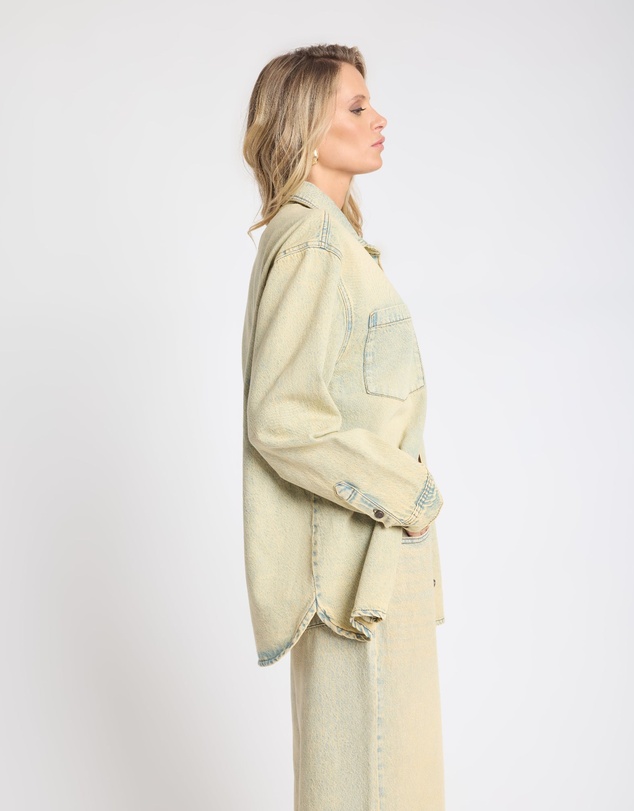 ONE TEASPOON - Spirit Drifter Shacket - Blue Sand