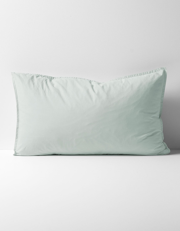 Aura Home - Evie Stonewash Organic Cotton Standard Pillowcase