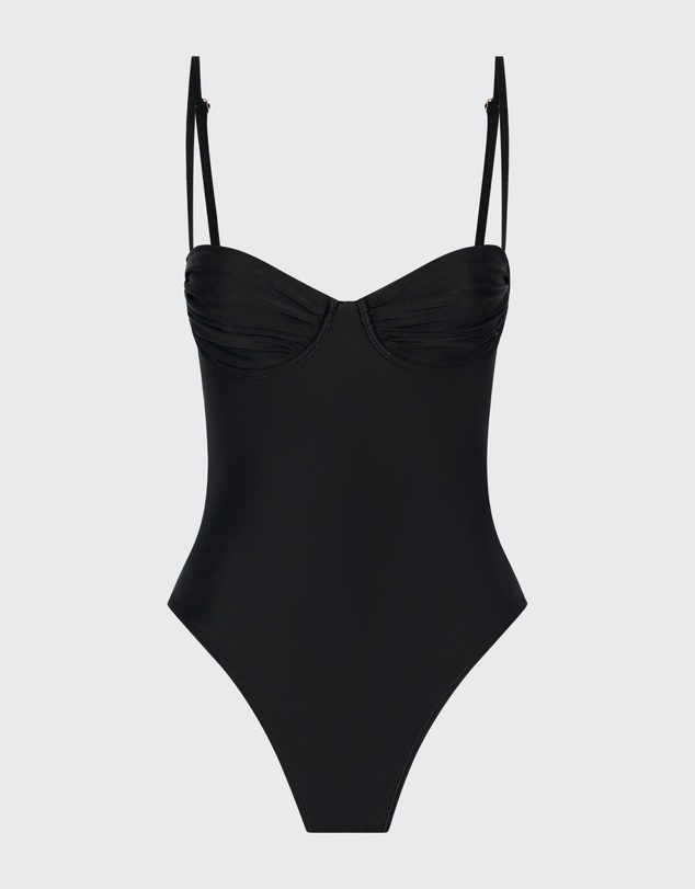 Vacay Swimwear - Paros One Piece Black