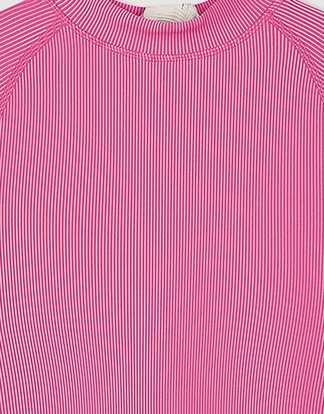 Zulu & Zephyr Mini - Mini Stripe Rib Rashie - Kids