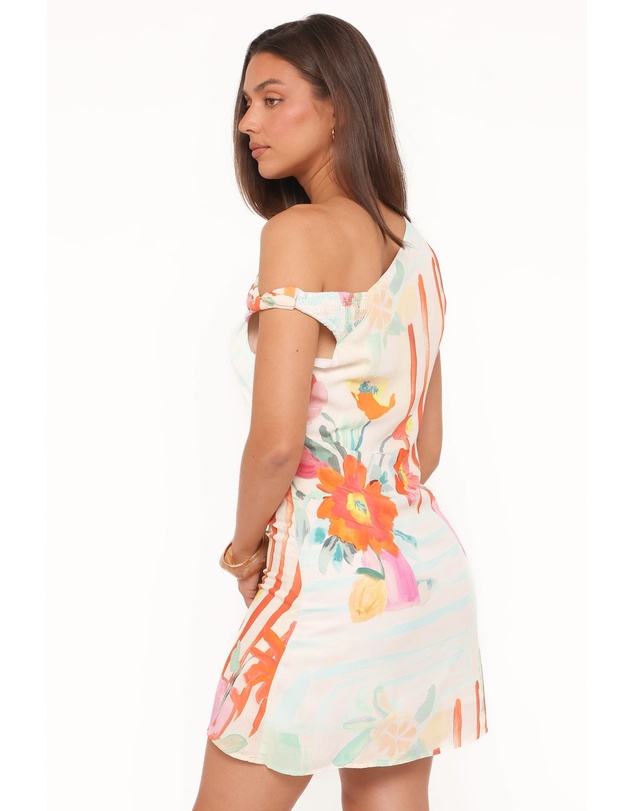 Petal & Pup - Elvira Mini Dress - Blue Alfresco Floral