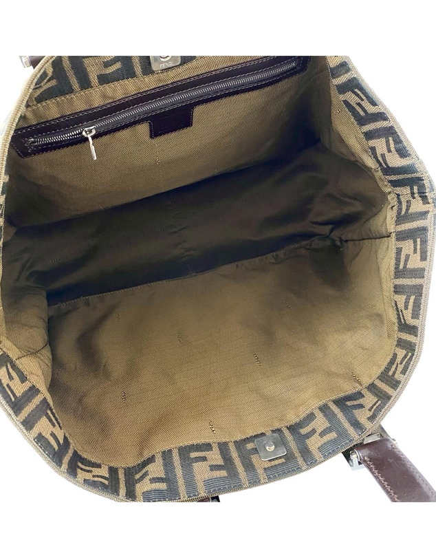 Pre-Loved by Azura Reborn - Pre-Loved Large Zucca Canvas Twins Tote