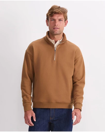 Sportscraft - Quarter Zip Sweatshirt