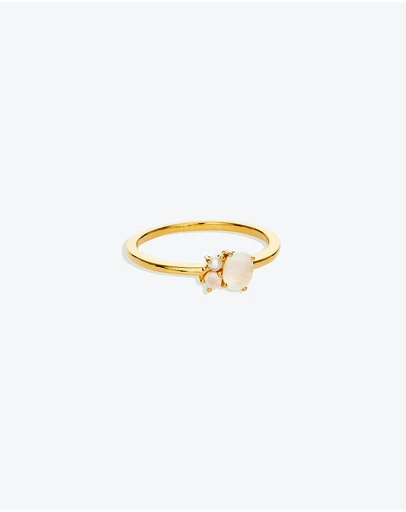 By Charlotte - Gold Kindred June Ring
