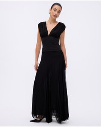 Minima Esenciales - Elara Asym Hem Midi Skirt