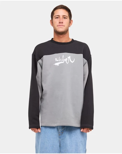 Quiksilver - Mens YG Factor Crew Neck