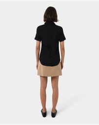 Forcast - Morgan Short Sleeve Cuff Shirt