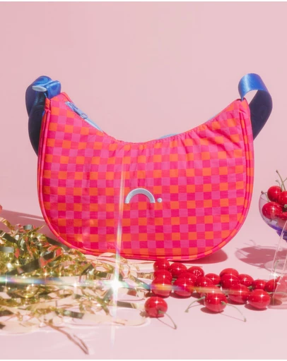 The Somewhere Co - Cherry Pie Medium Crescent Bag