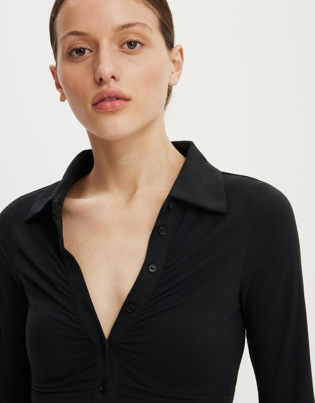Cotton On - Hold Me Long Sleeve Polo