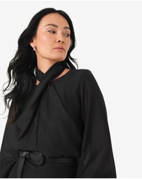 Forcast - Bellini Twist Neck Blouse